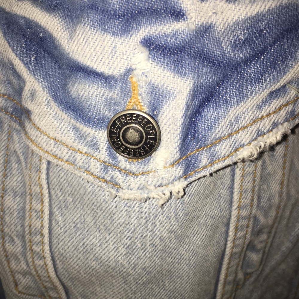 NWT Free People Slouchy Trucker Jacket - Picture 9 of 9